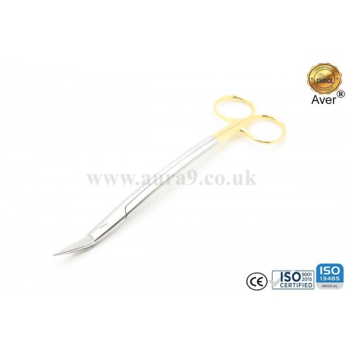 Stainless Steel Scissors Tungsten Carbide Tip, Dean 17 CM